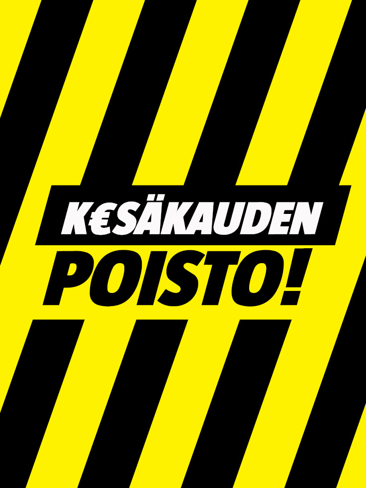 Kesäkauden poisto