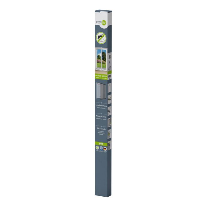 Hyönteisverkko Easy Life Luxus 100 x 220 cm Antrasiitti 4-lamellia