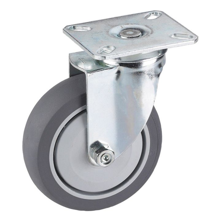 Kalustepyörä Stabilit 50 x 19 mm, levy 60 x 60 mm