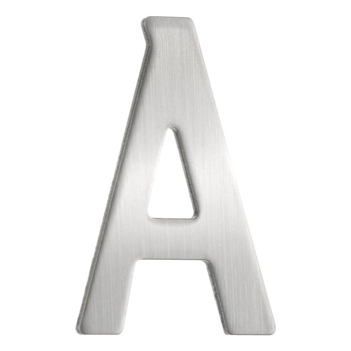 Talokirjain Beslagsboden Teräs Tarra A