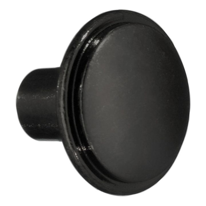 Nuppi Beslagsboden Tradition 30 mm Mattamusta