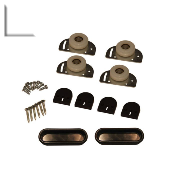 Lisätarvikepaketti HBS Betz tilanjakajaliukuovisarjalle max. 80 kg