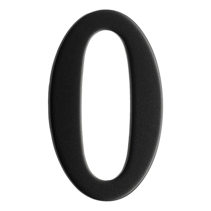 Talonumero Beslagsboden Mattamusta Tarra Nro. 0