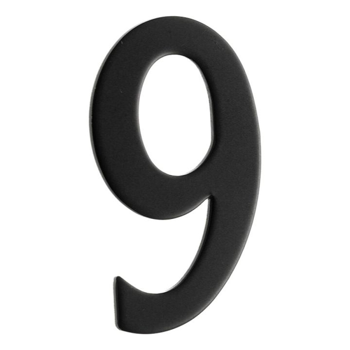 Talonumero Beslagsboden Musta Tarra Nro. 9