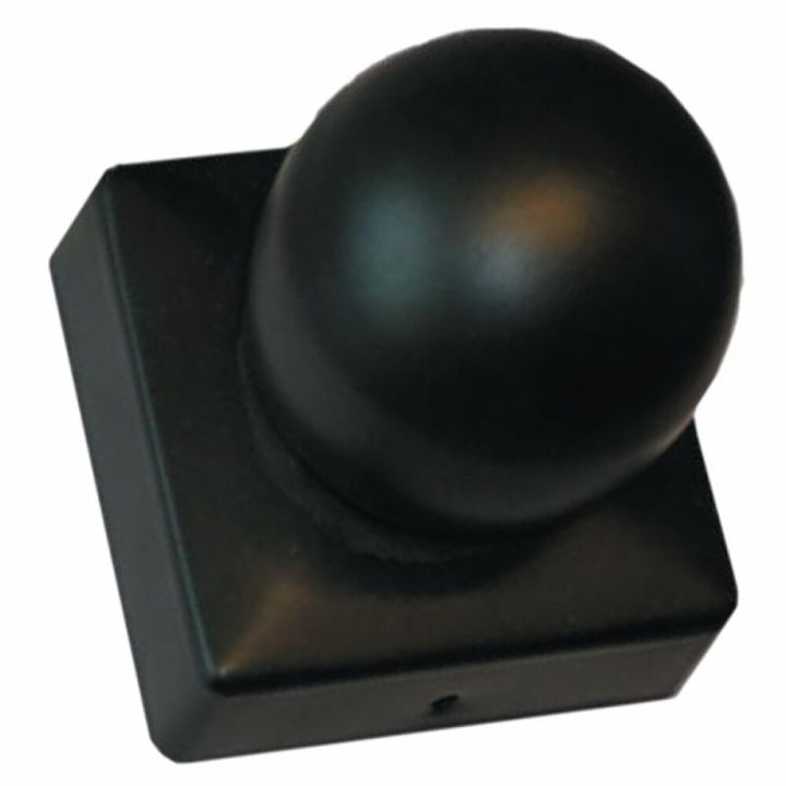 Tolpanhattu musta 71 x 71 mm