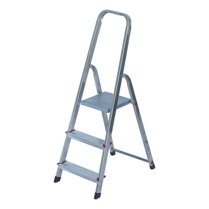 Taloustikkaat Alumiini 3-askelmaiset