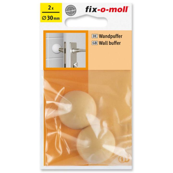 Ovenpysäytin Fix-o-moll 30 mm beige 2 kpl