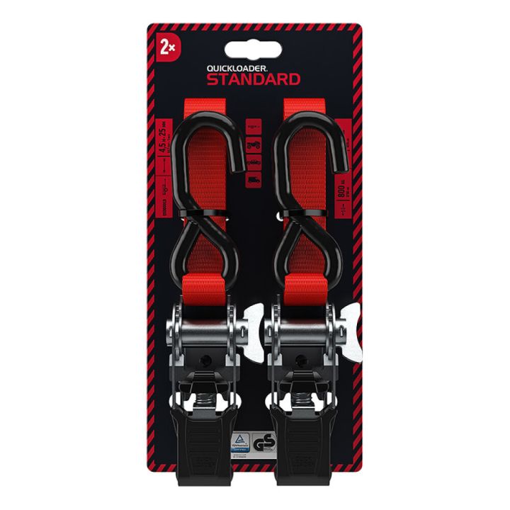 Kuormaliina Quickloader Standard 800 kg 25 mm 4,5 m 2 kpl
