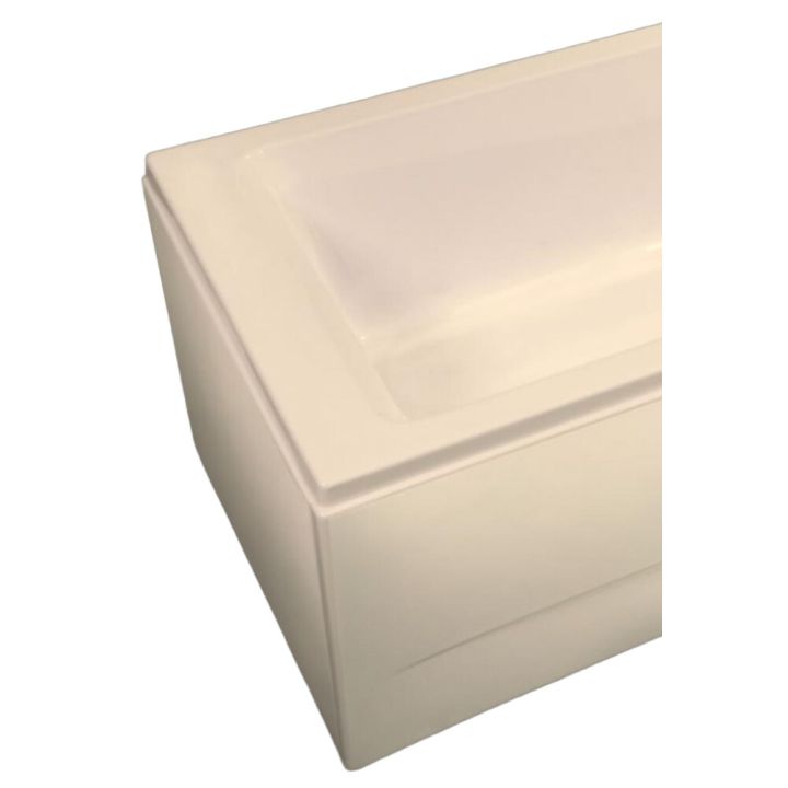 Päätypaneeli Camargue Skaraborg kiiltävä valkoinen 71 x 4 x 60 cm