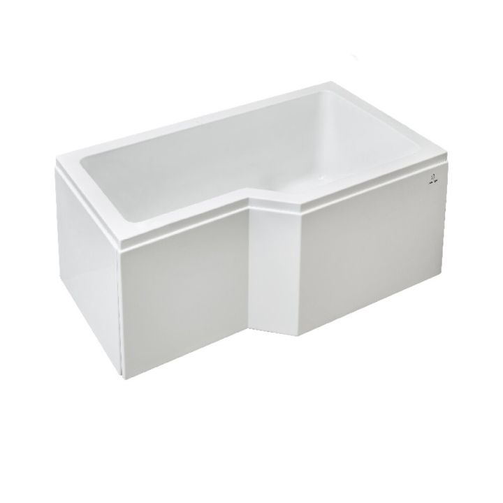 Kylpyamme Camargue Skaraborg Combi kiiltävä valkoinen 150 x 85 x 63 cm, oikea