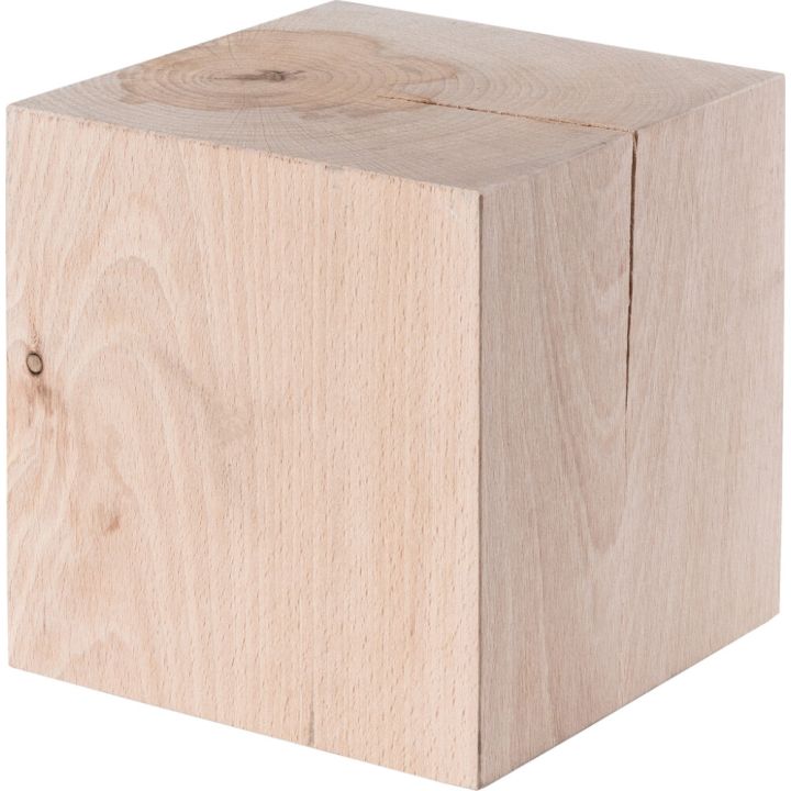 Massiivikuutio Pyökki 15 x 15 x 15 cm