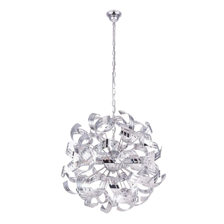 Riippuvalaisin Globo Falla kromi Ø 50 cm