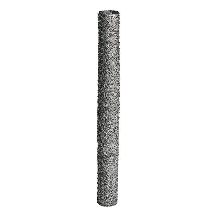 Kudottu verkko 0,9 x 10 m galvanoitu silmä 16 mm