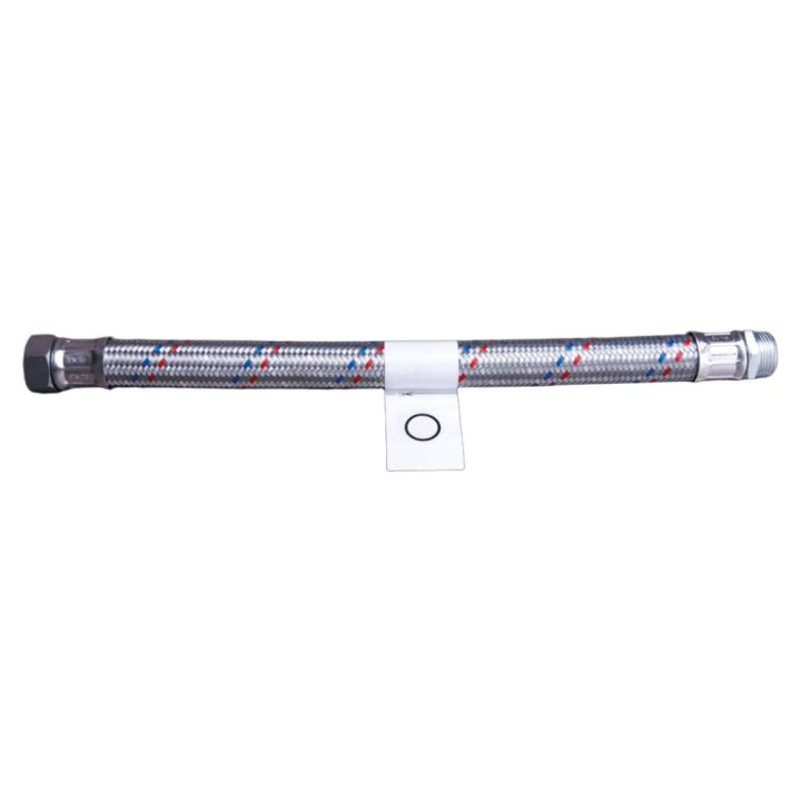 Joustoletku pumpulle APD harmaa 1" x 1" 50 cm