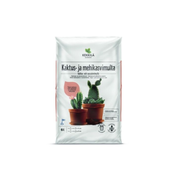 Kaktus- ja mehikasvimulta Kekkilä 6 l