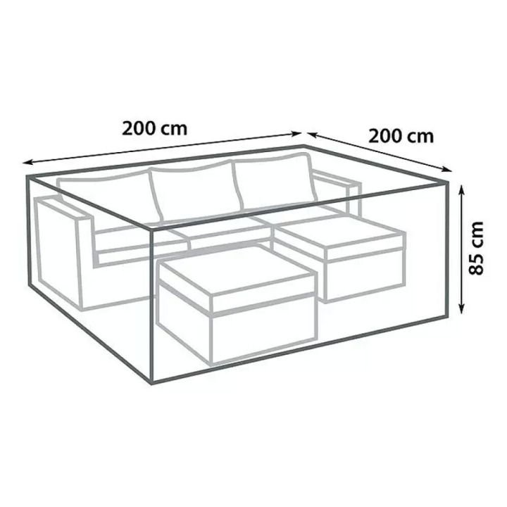 Kalustesuoja SunFun 200 x 200 x 85 cm