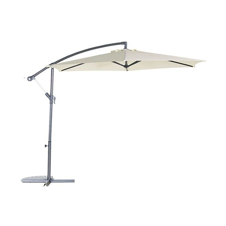 Aurinkovarjo Sunfun Toscana 300 cm Luonnonvalkoinen