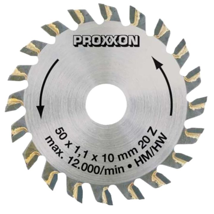 Sahanterä Proxxon 50 x 10 mm 20 Z