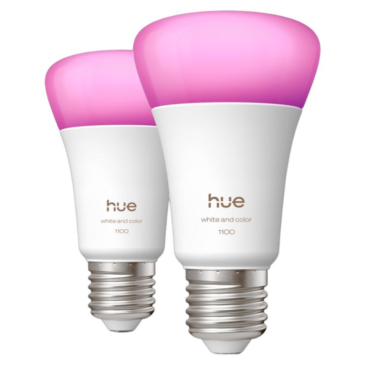 LED-älylamppu Philips Hue White and Color 1100 8,1 W E27 2 kpl/pkt