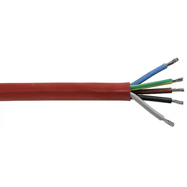 Silikonikaapeli Kabelexpress SIHF 5 x 2,5 mm²