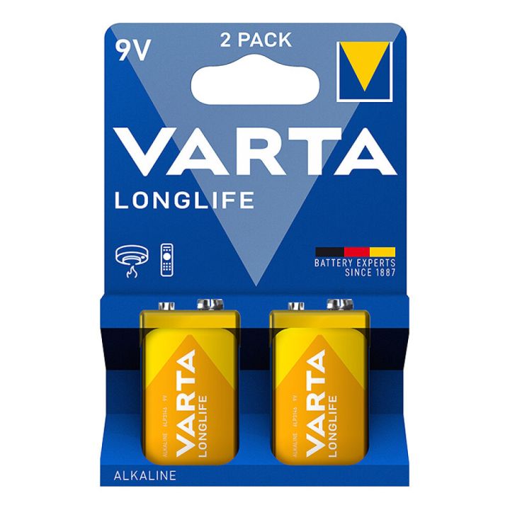 Paristo Varta Longlife 9 V 2 Kpl