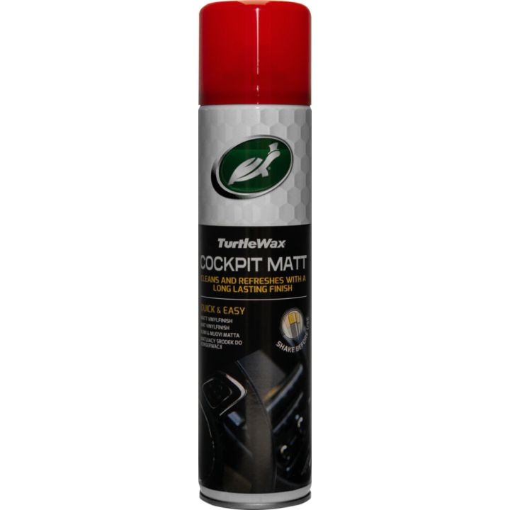 Ehostusaine Turtle Wax Cockpit Matt Kumi & Muovi Matta 300 ml