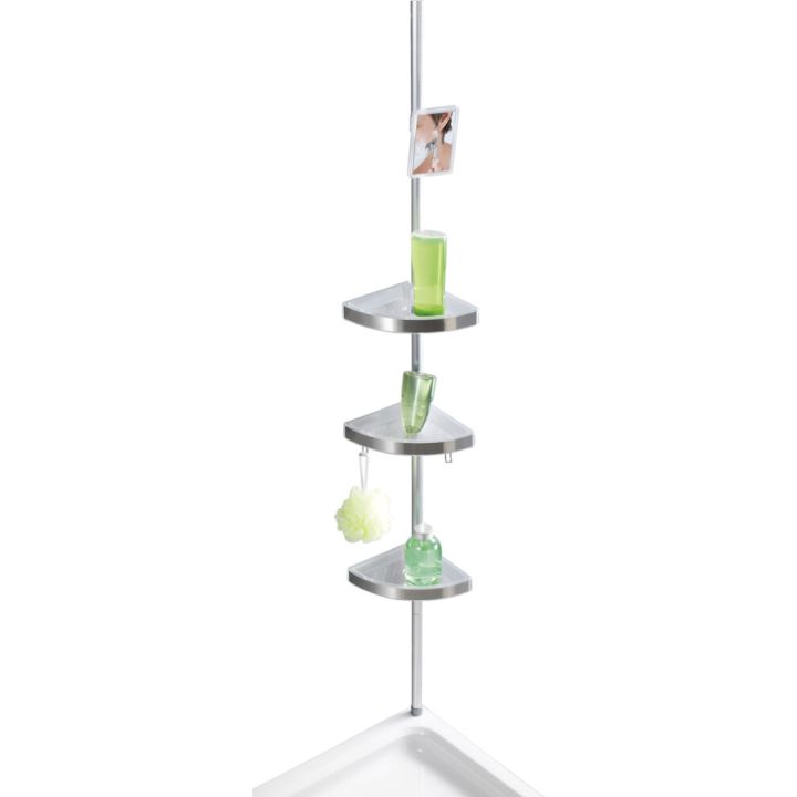 Suihkukulmahylly Wenko Premium