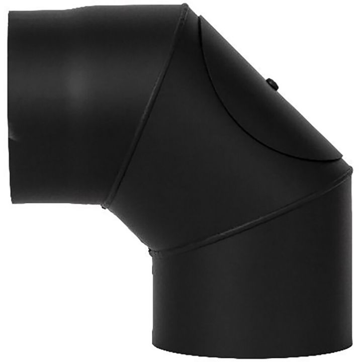 Liitosputki Aduro 2 x 45 ast. musta 265 x 265 mm