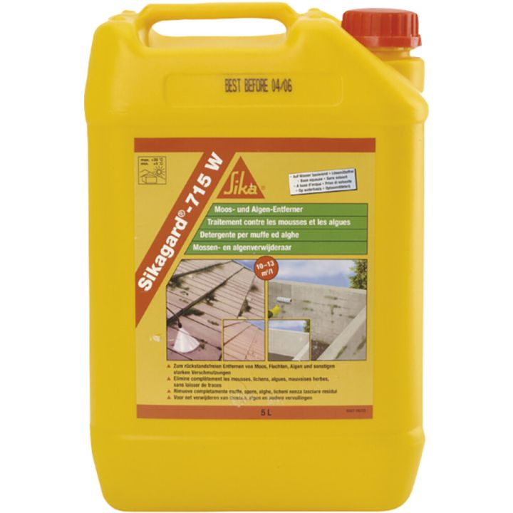 Sammaleenpoistoaine Sikagard 715 W 5 l