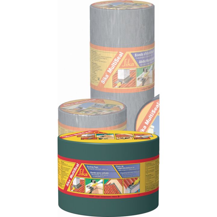 Bituminen Tiivistysteippi Sika MultiSeal Alumiinivahvistettu 100 mm x 10 m