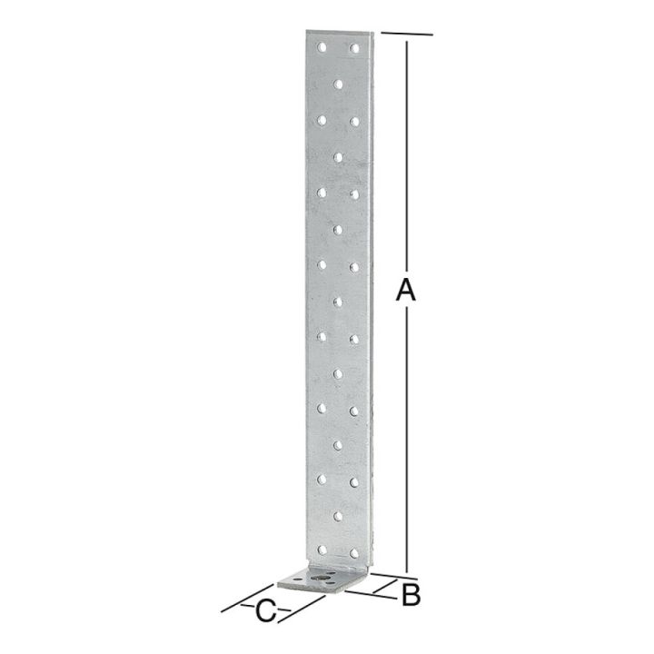 Betoni-teräsankkuri 200 x 40 mm