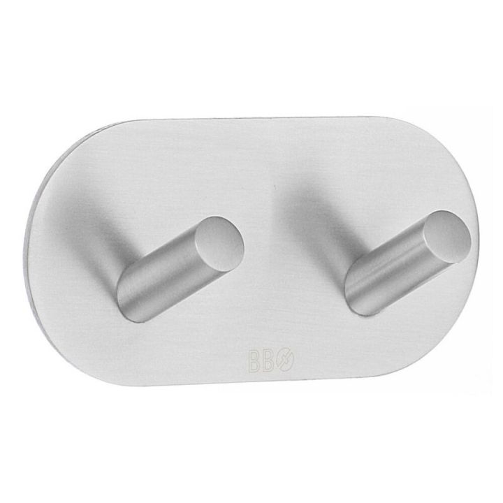 Tuplakoukku Beslagsboden Harjattu RST B1091