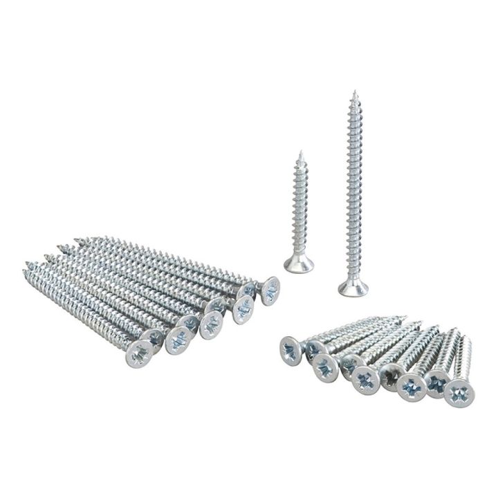 Hyllyruuvisarja Elfa 3,5 x 32 mm / 3,5 x 51 mm 20 kpl/pkt