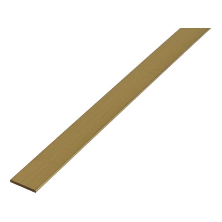 Tanko Kantoflex Litteä Messinki 20 x 2 x 1000 mm