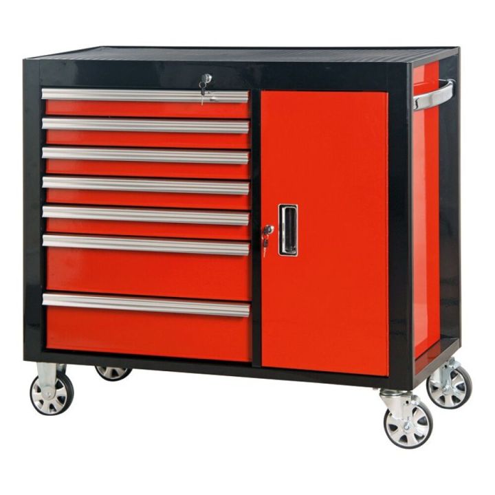 Työkaluvaunu Wisent Iron Edition 8T 108,4 x 47,4 x 81,5 cm