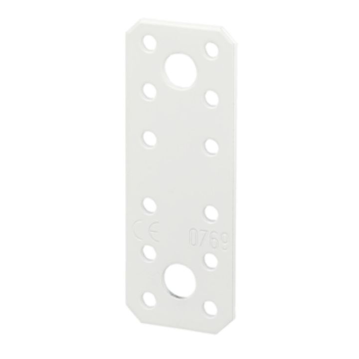Sidoslevy 140 x 55 mm teräs valkoinen