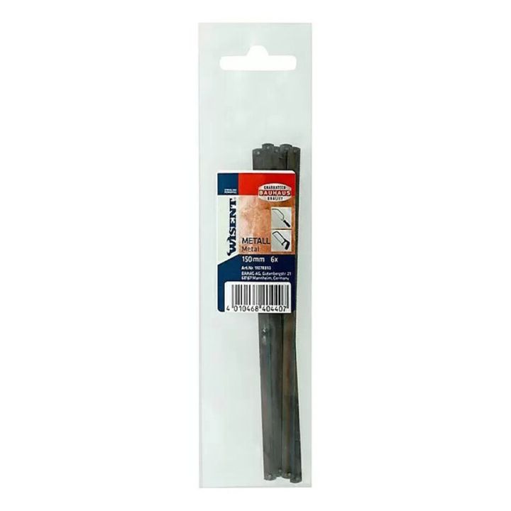 Metallisahanterä Wisent 150 mm 6 kpl/pkt