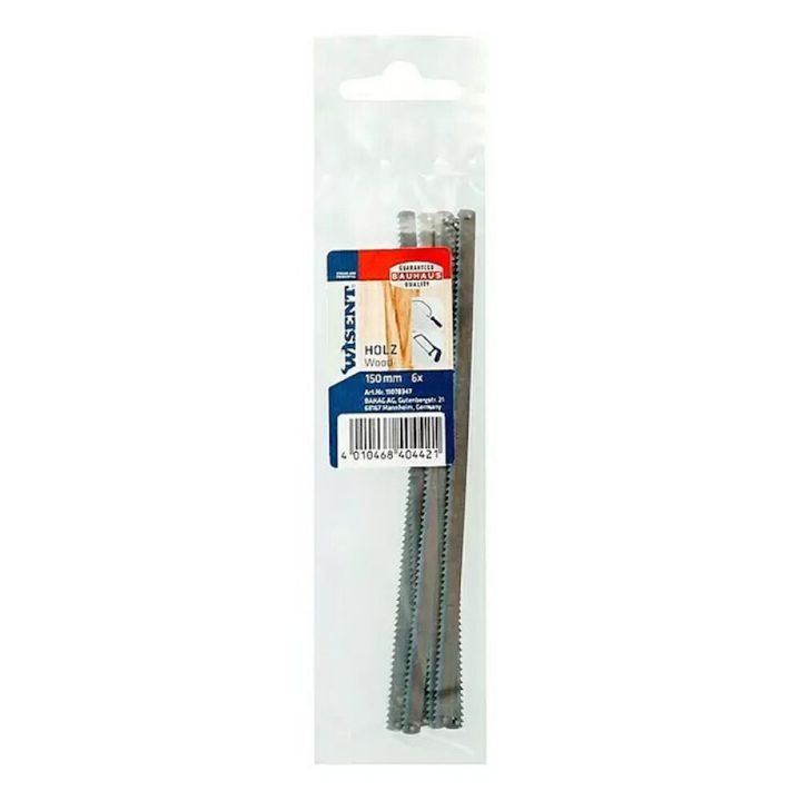 Sahanterä puulle Wisent 150 mm 6 kpl/pkt