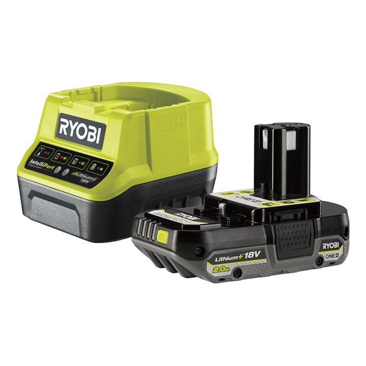 Akku ja laturi Ryobi ONE+ RC18120-120C 2,0 Ah
