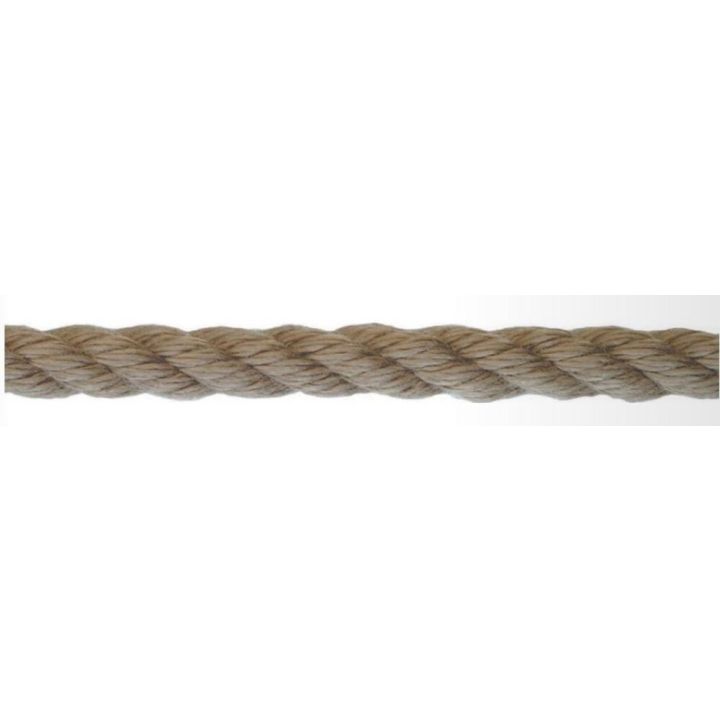 Wikingköysi Kierretty Ruskea 14 mm (per metri)