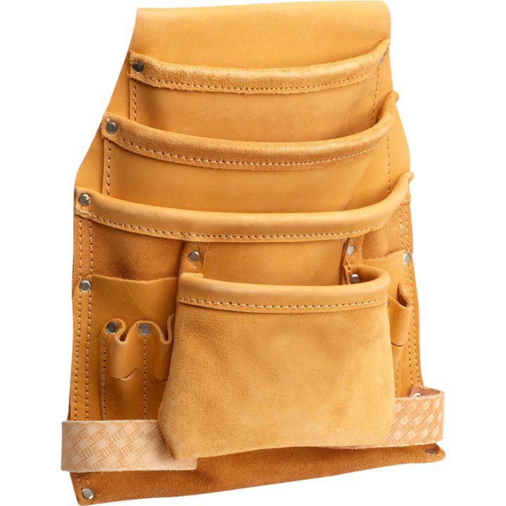 Nahkainen naula- ja työkalutasku