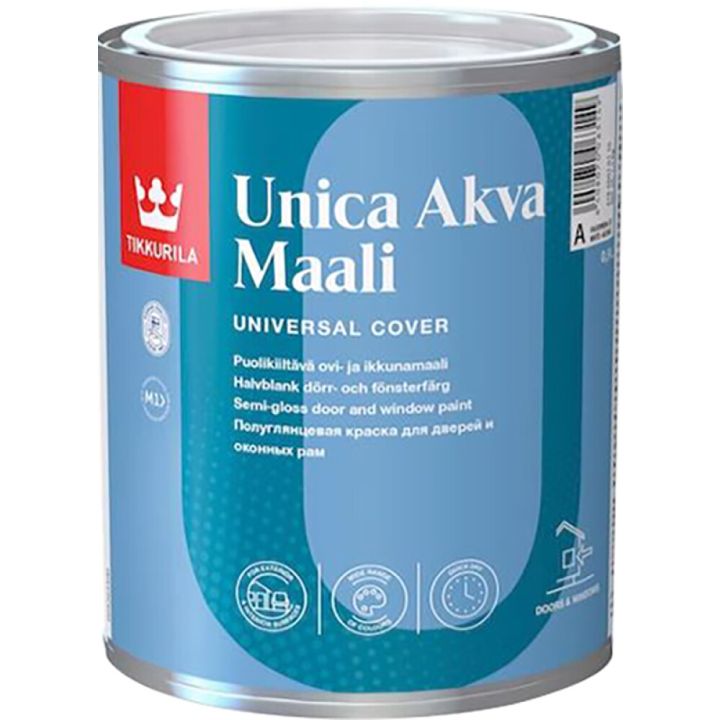 Ovi- ja Ikkunamaali Tikkurila Unica Akva