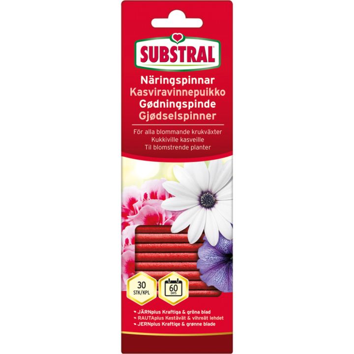Kasviravinnepuikko Substral kukkiville kasveille