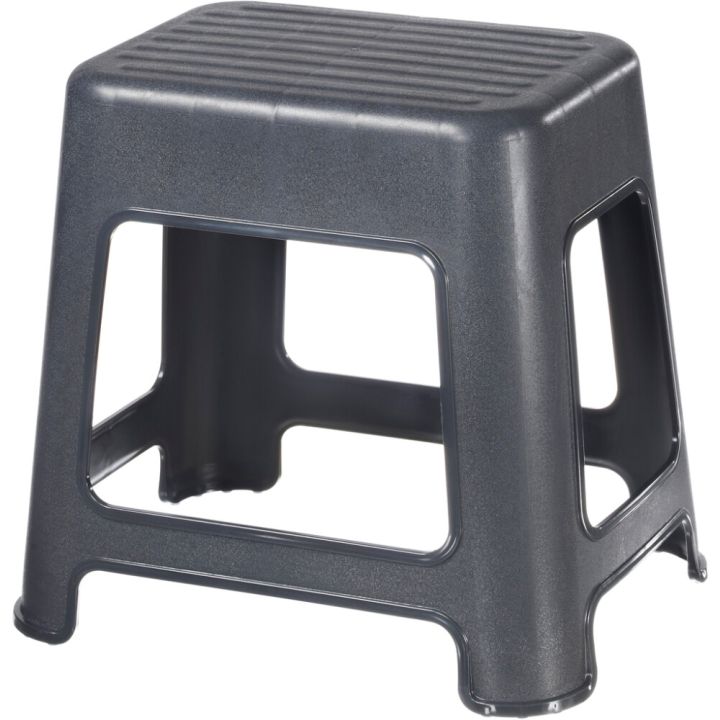 Kylpyhuonejakkara Orthex 43 cm Tummanharmaa