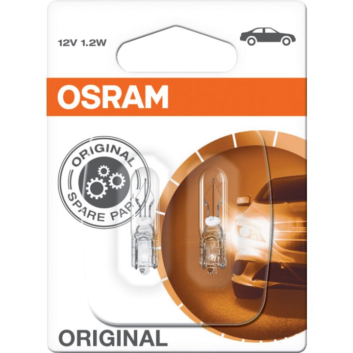 Polttimo Osram Original Vilkkuvalo 2721 2 kpl