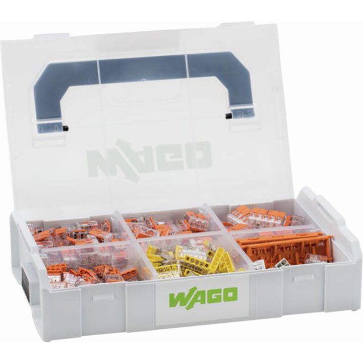 Rasialiitin Wago lajitelma Mini L-Boxx 221 + 2273