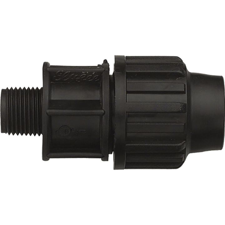 Muoviputkiliitin 25 mm x 3/4" UK