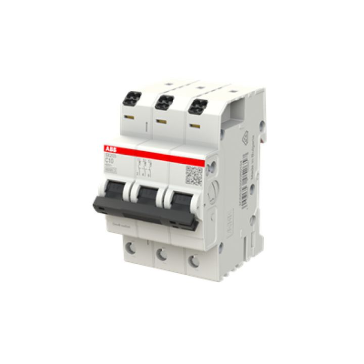 Johdonsuojakatkaisija ABB S203S C10 3-nap C 10A
