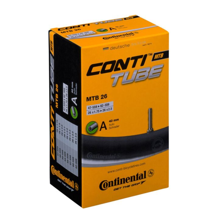 Sisärengas ContiTube MTB 26" 47/62–559 autonventtiili 40 mm