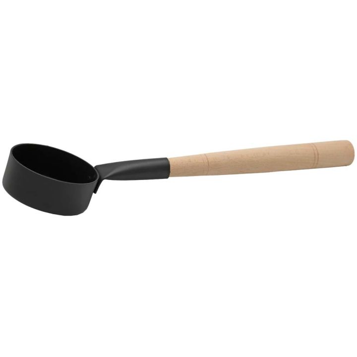 Löylykauha Saunia Pata musta/pyökki 47 cm